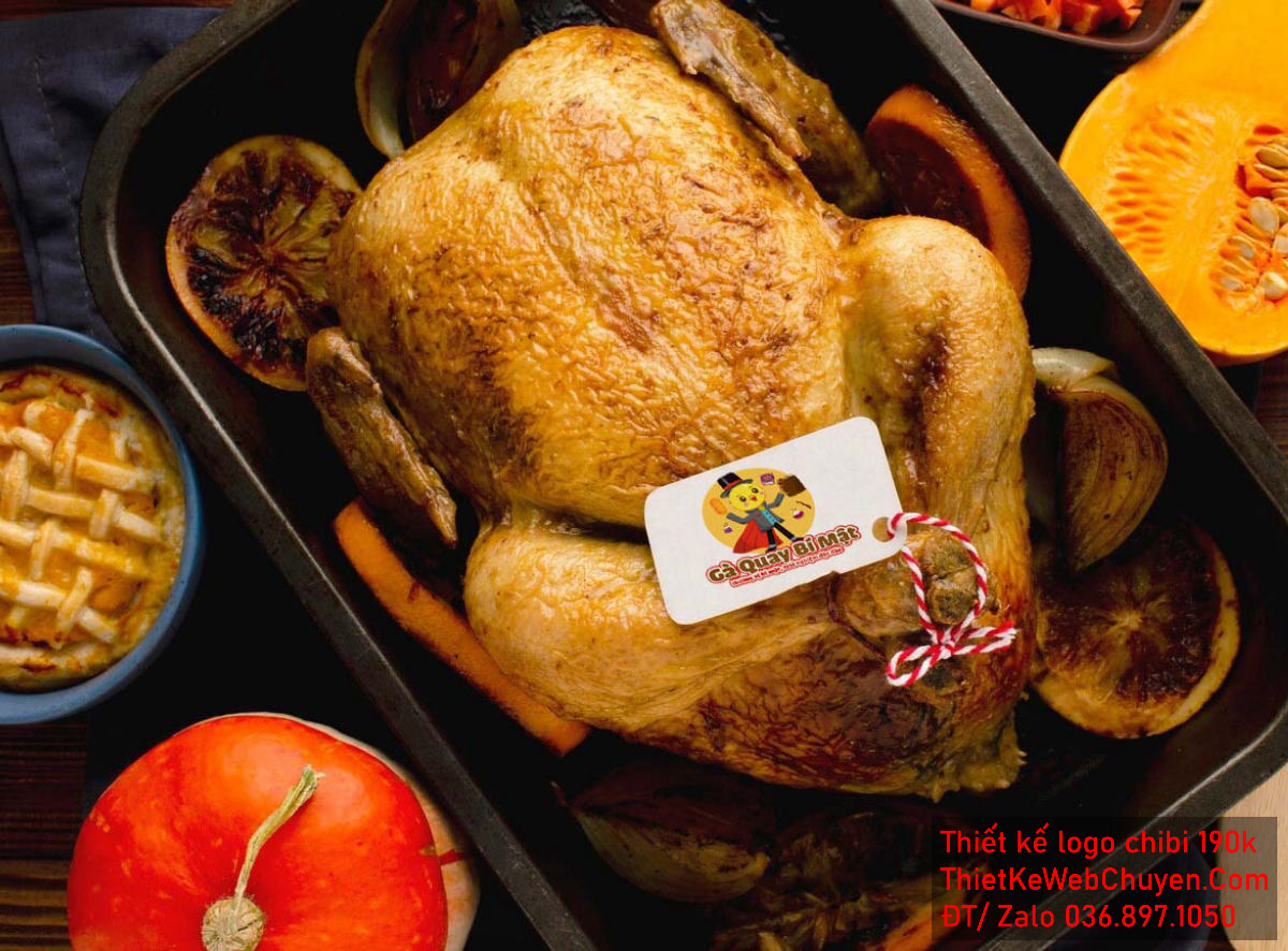 Vẽ chibi chú gà đội mũ đen mặc áo vest bán gà quay và cầm sách ma thuật để thiết kế logo Vẽ chibi chú gà đội mũ đen mặc áo vest bán gà quay và cầm sách ma thuật để thiết kế logo