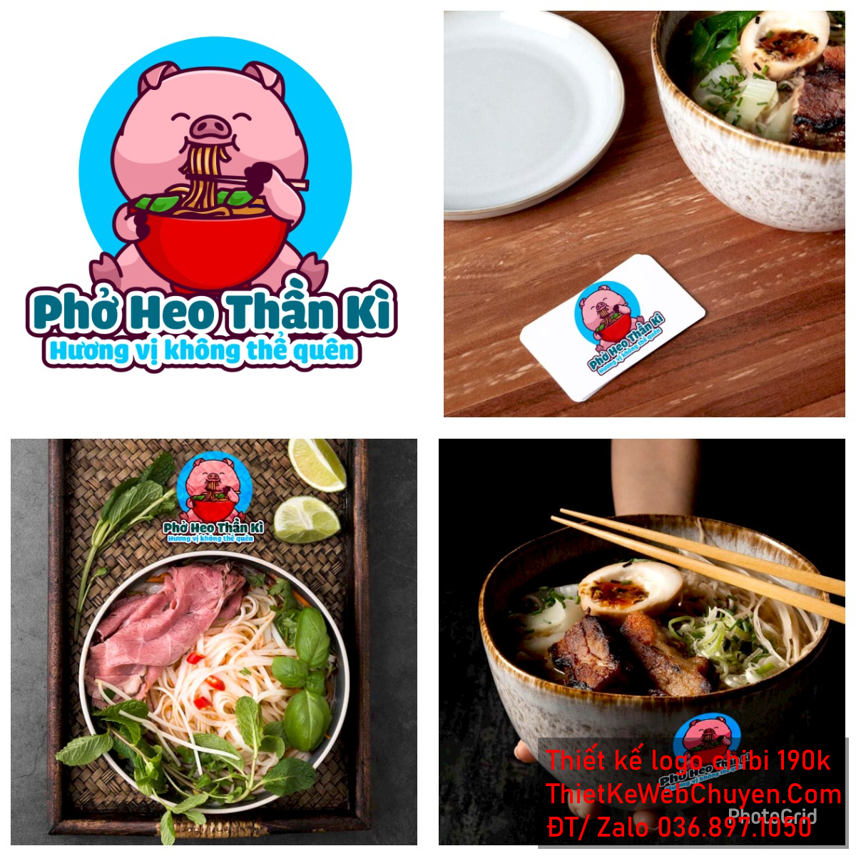 Vẽ chibi chú heo mũm mĩm đăn ăn mì vui vẻ để thiết kế logo Vẽ chibi chú heo mũm mĩm đăn ăn mì vui vẻ để thiết kế logo