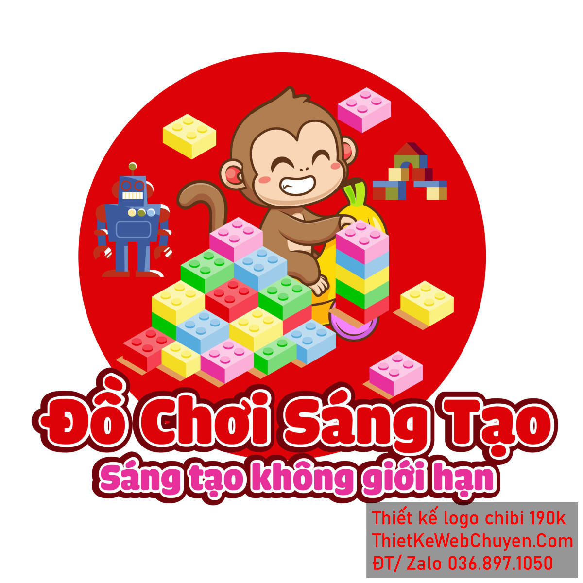 Vẽ chibi chú khỉ chơi trò chơi sáng tạo để thiết kế logo Vẽ chibi chú khỉ chơi trò chơi sáng tạo để thiết kế logo mẫu 1