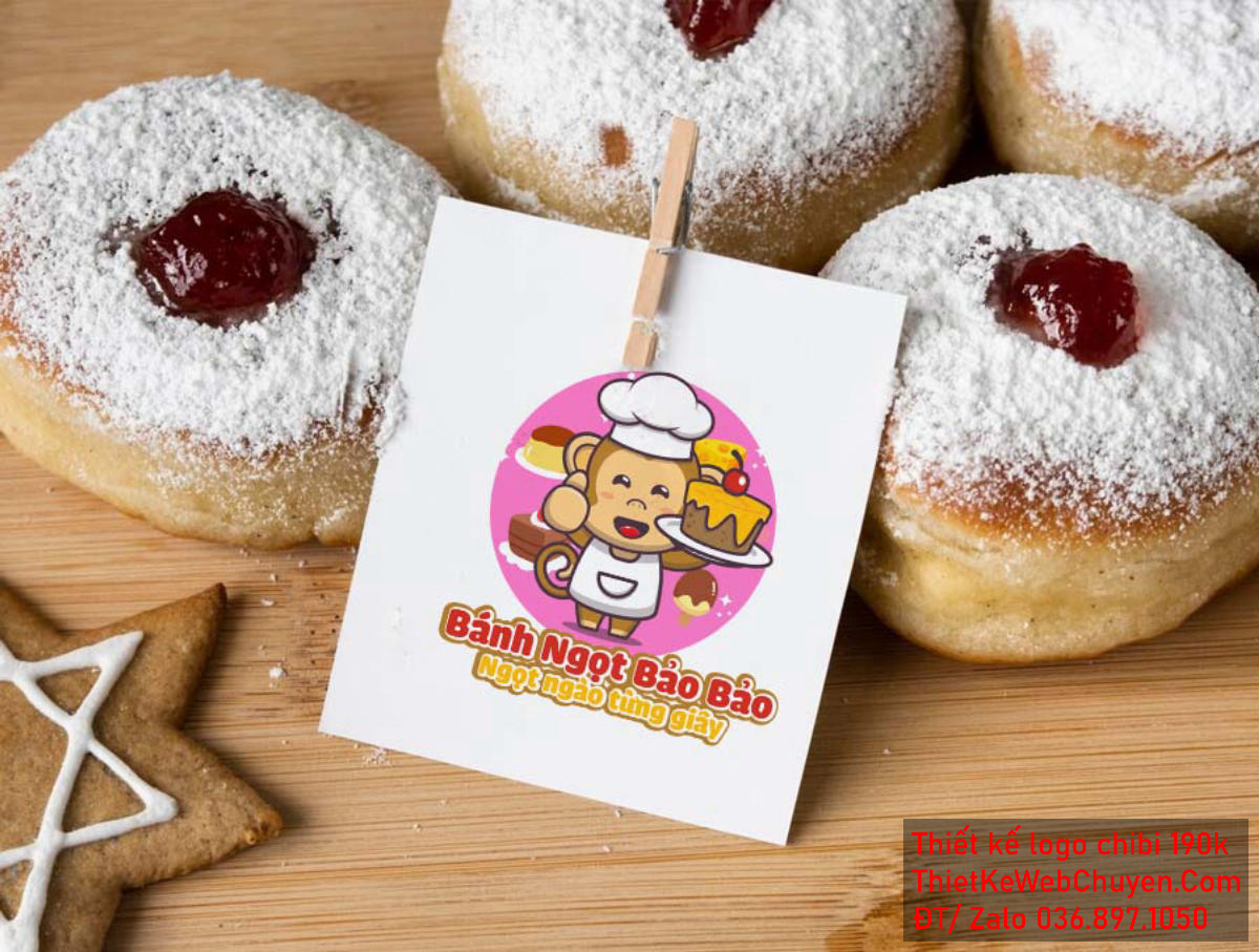 Vẽ chibi chú khỉ chơi trò chơi sáng tạo để thiết kế logo Vẽ chibi chú khỉ chơi trò chơi sáng tạo để thiết kế logo mẫu 3