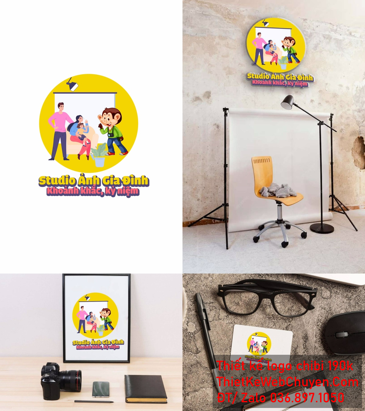 Vẽ chibi chú khỉ đang chào gia đình ba người đang ngồi trên ghế sô pha để thiết kế logo Vẽ chibi chú khỉ đang chào gia đình ba người đang ngồi trên ghế sô pha để thiết kế logo mẫu 5