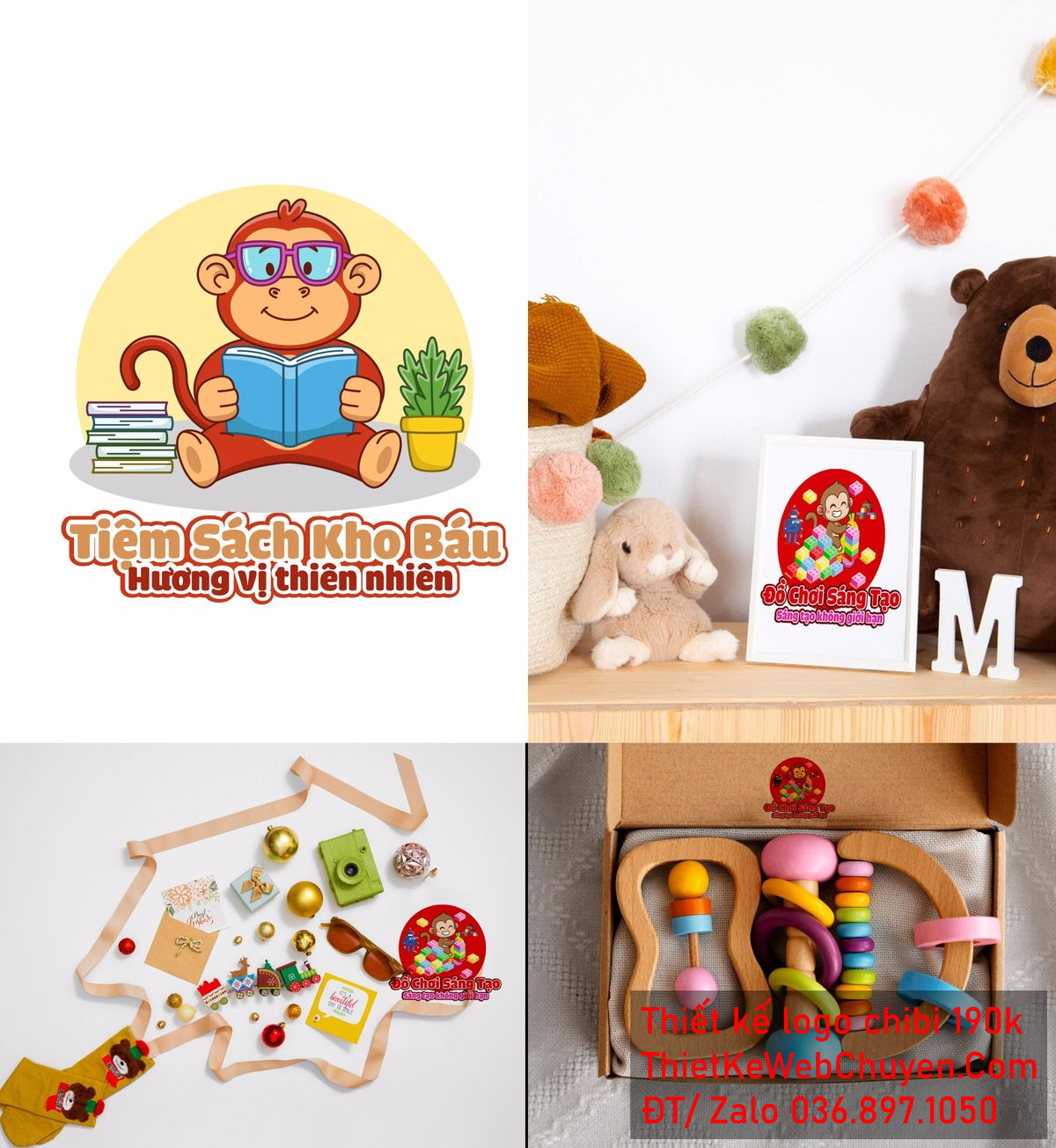 Vẽ chibi chú khỉ đeo kính đọc sách để thiết kế logo Vẽ chibi chú khỉ đeo kính đọc sách để thiết kế logo mẫu 5