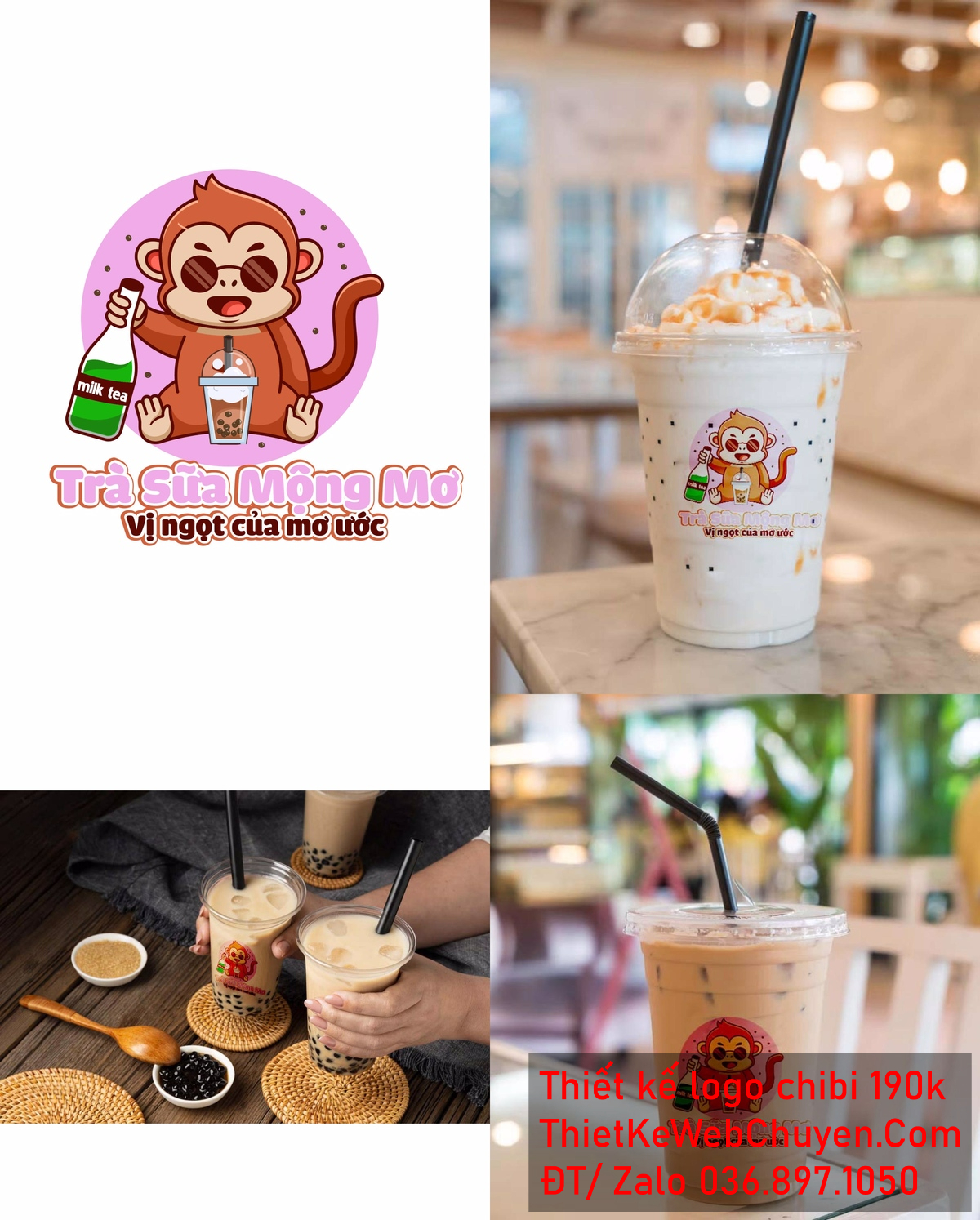 Chi tiết Linh vật khỉ nâu đeo kính