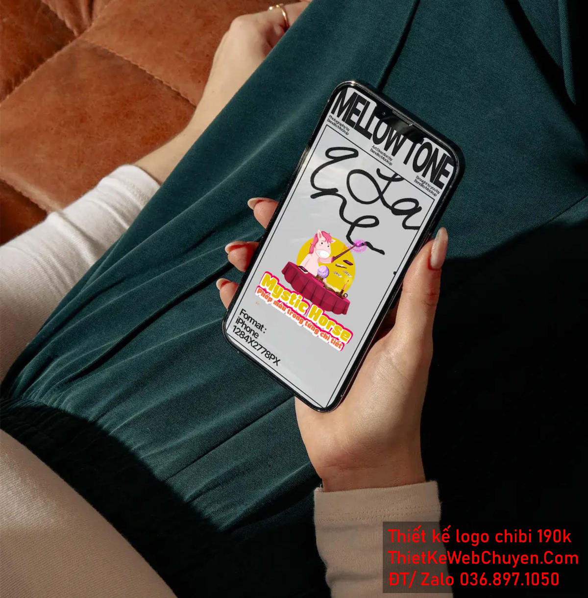 Vẽ chibi chú ngựa hồng đang làm phép thuật để thiết kế logo chi tiết 4