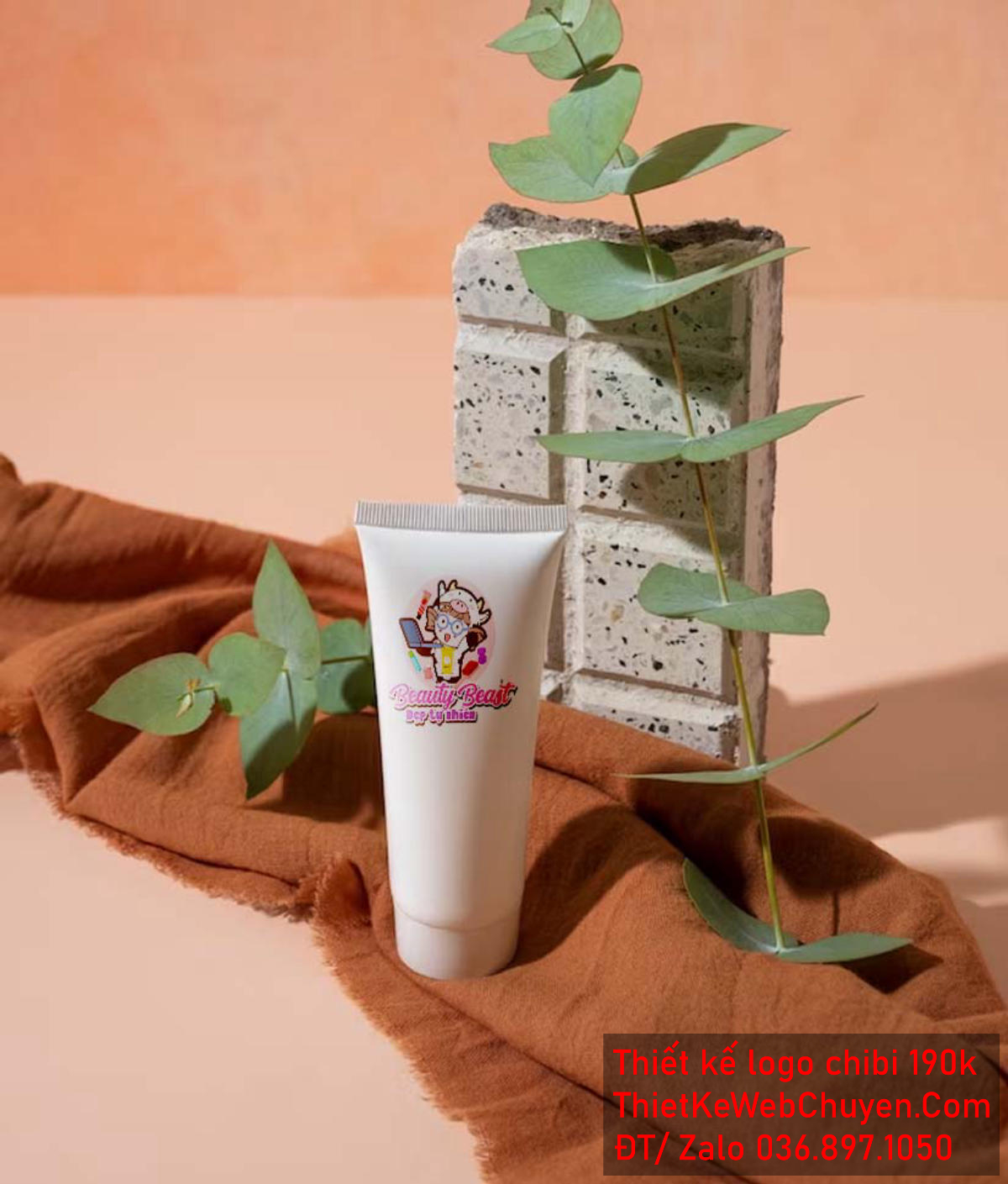 Vẽ chibi cô gái mặc bộ đồ bò sữa đáng yêu bán mỹ phẩm để thiết kế logo Vẽ chibi cô gái mặc bộ đồ bò sữa đáng yêu bán mỹ phẩm để thiết kế logo