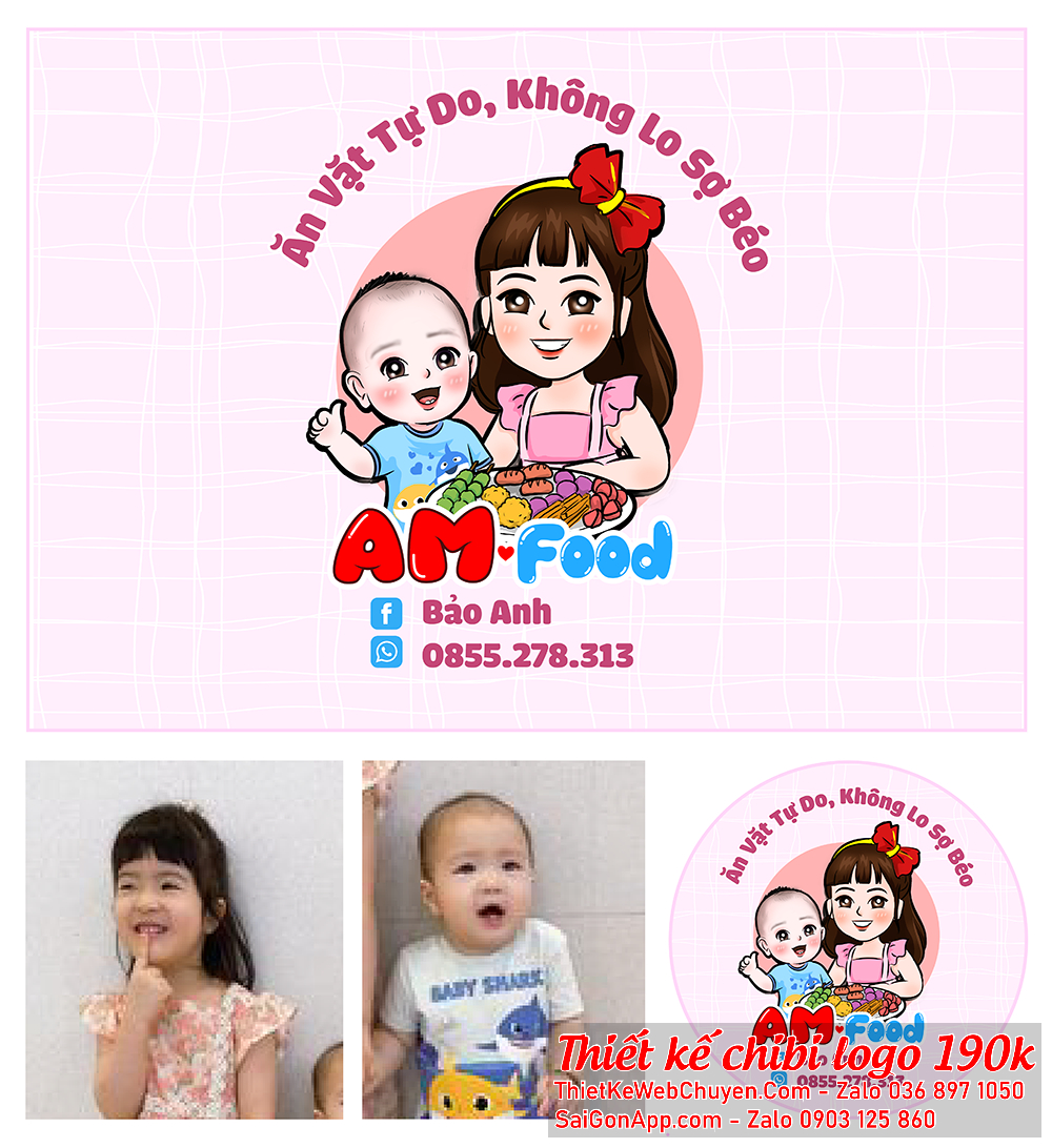 Vẽ chibi hoạt hình là một cách tuyệt vời để tạo ra logo có tính nhận diện cao. Cách tiết lộ tính cách thông qua chibi hoạt hình có thể làm cho logo trở nên độc đáo.