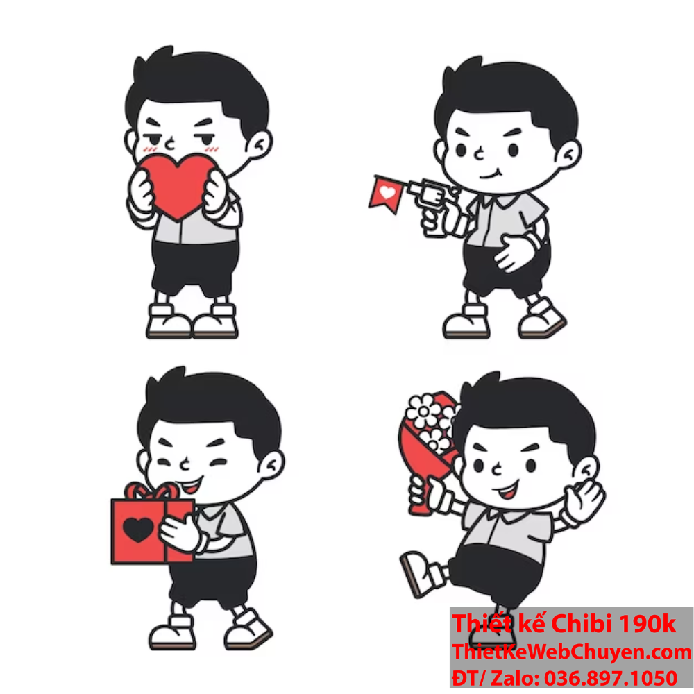 Sử Dụng Công Nghệ 3D để Tạo Hình Bé Trai Nam Chibi Học Cách Tạo Hình Bé Trai Nam Chibi Độc Đáo