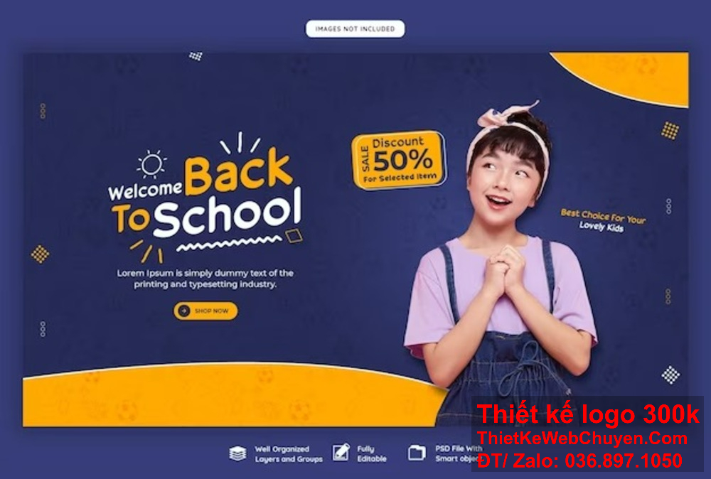 Thiết kế banner website và ảnh bìa Facebook cho lớp học mang tính cá nhân, chúng tôi sẽ giúp bạn tạo ra một không gian trực tuyến thú vị và độc đáo." Chúng tôi hiểu rằng lớp học của bạn đang tìm kiếm điều đặc biệt, vì vậy chúng tôi sẽ thiết kế các banner website và ảnh bìa Facebook độc đáo, thể hiện bản sắc riêng của lớp."
