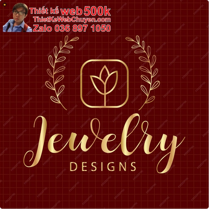Logo online sang trọng cho thương hiệu trang sức