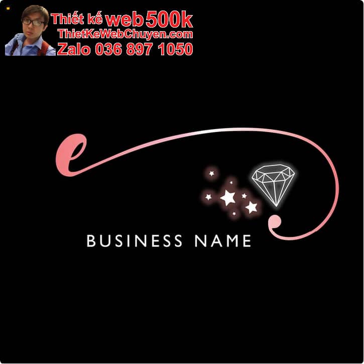Logo online sang trọng cho thương hiệu trang sức