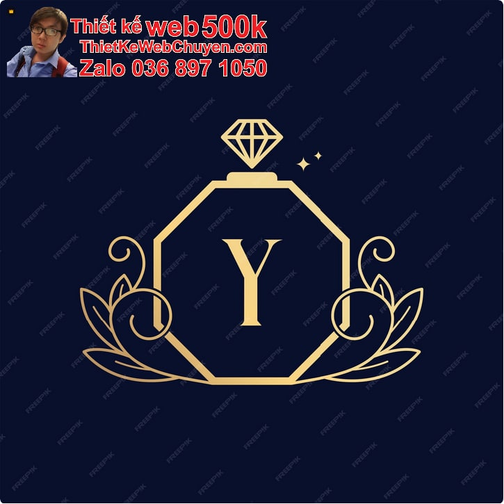 Logo online sang trọng cho thương hiệu trang sức