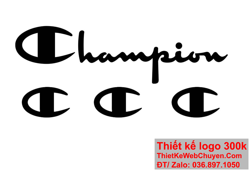 Champion logo biểu tượng cho sự đỉnh cao và chiến thắng. Màu sắc trong Champion logo đóng vai trò quan trọng.