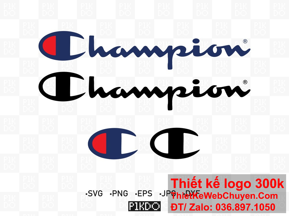 Champion logo có thể biến một thương hiệu bình thường thành huyền thoại. Khi thiết kế Champion logo, đừng quên tính đến yếu tố thị trường mục tiêu.