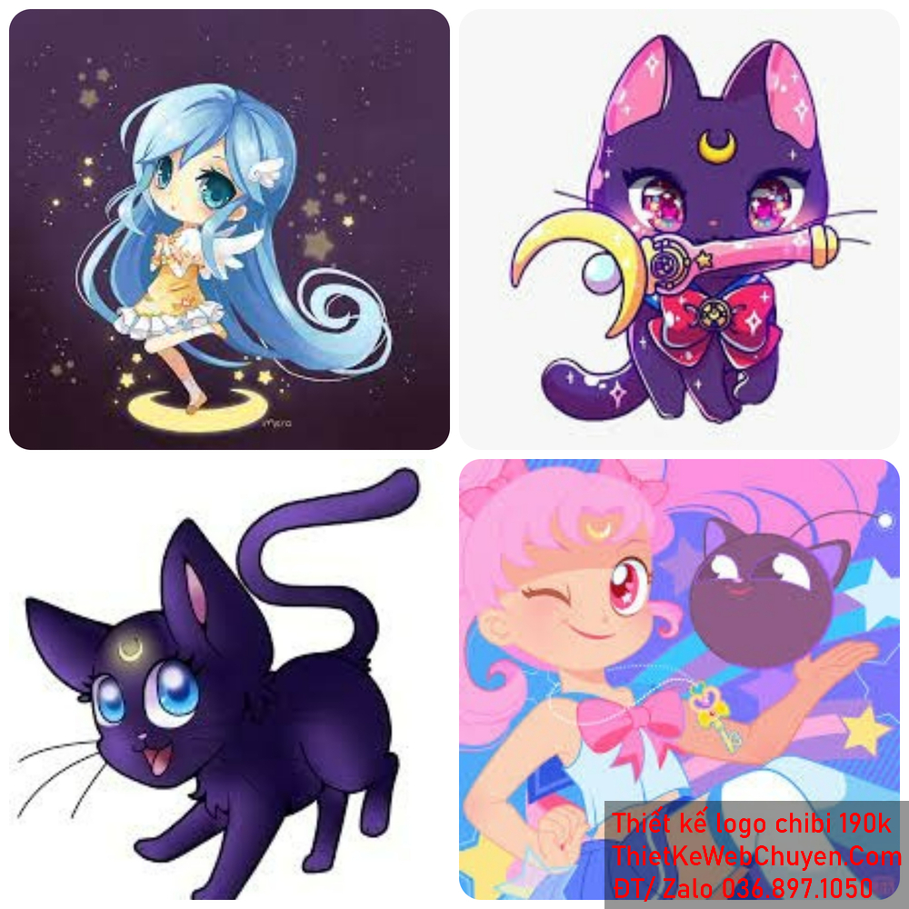 "Hòa Nhạc Nét Vẽ: Chibi Luna Trong Tâm Hồn Nghệ Thuật" "Sức Hút Chibi Luna: Tình Cảm Trong Mỗi Bức Họa Nhỏ Nhắn"