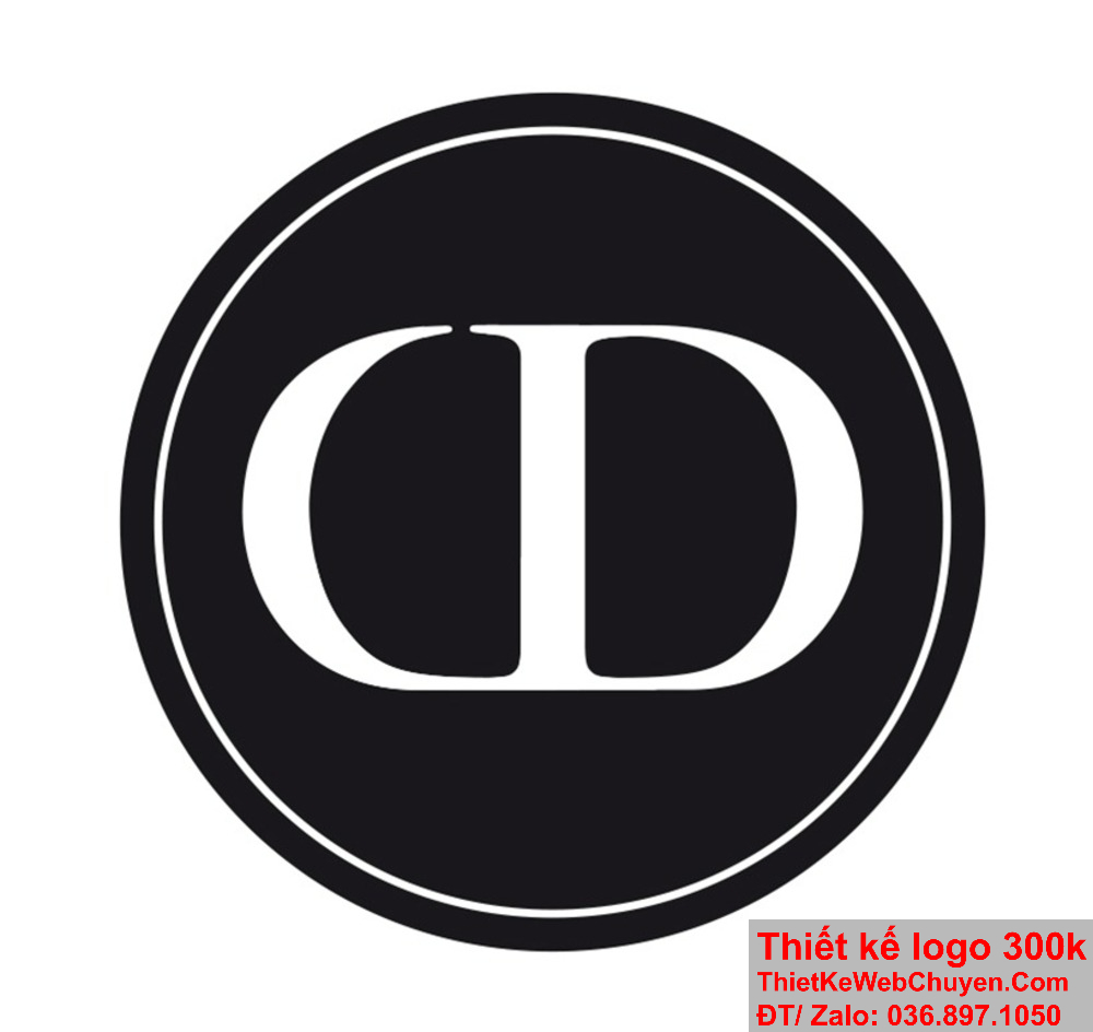 Mỗi chi tiết trong Christian Dior Logo đều được chăm chút tỉ mỉ.