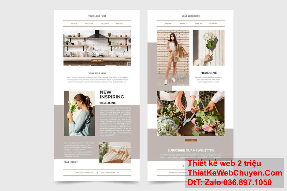 Bạn có thể xem các dự án thiết kế web của Cánh Cam trên trang portfolio.