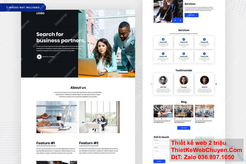 Với Công ty thiết kế website NINA, bạn sẽ có một trang web tương thích trên mọi thiết bị.