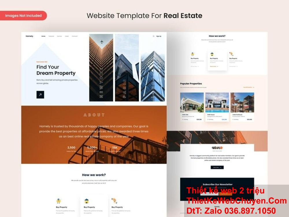 Thiết kế website landing page uy tín Maskcodex, khẳng định thương hiệu.