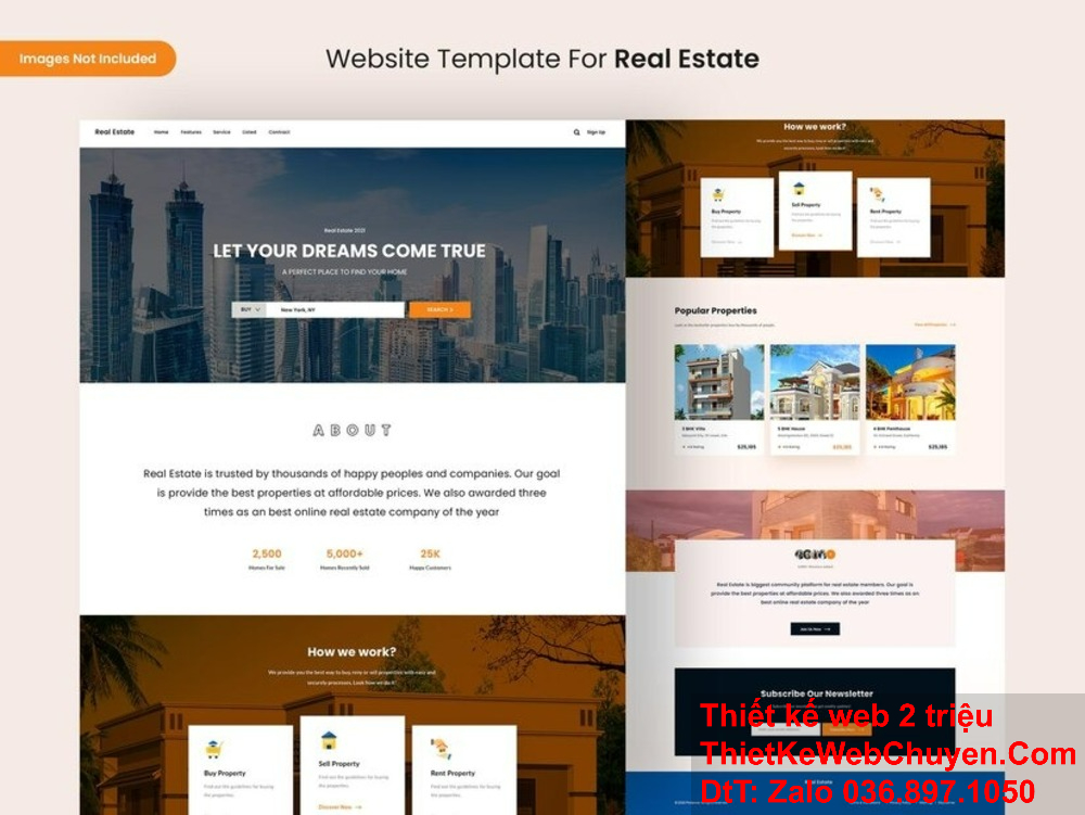 Thiết kế website landing page uy tín Maskcodex, phù hợp với mọi ngành nghề.
