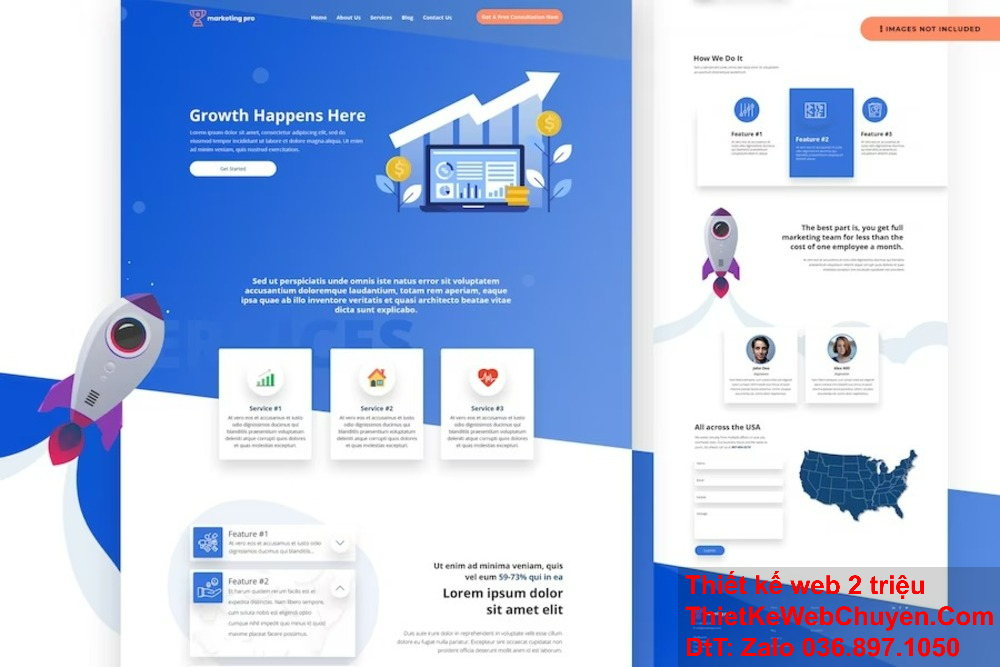 Maskcodex mang đến thiết kế website landing page uy tín, vượt trội.