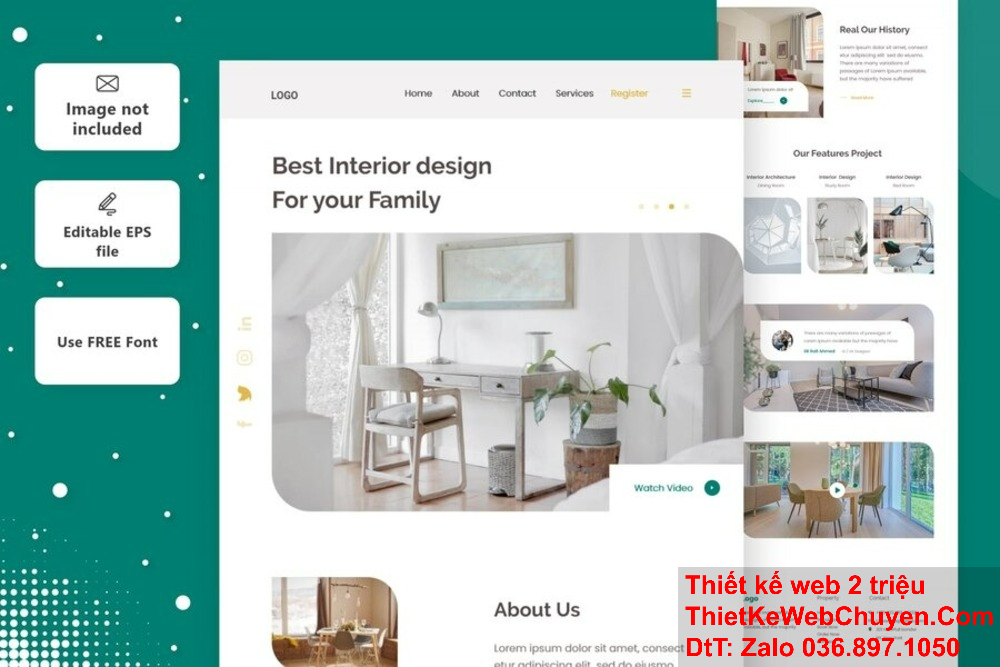 Bạn muốn một trang web đẹp mắt, chức năng và dễ quản lý mà không cần phải bận tâm về việc kỹ thuật? Dịch vụ thiết kế website trọn gói của chúng tôi sẽ giải quyết mọi vấn đề cho bạn.