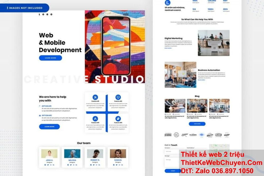 Với gói dịch vụ thiết kế website trọn gói của chúng tôi, bạn sẽ nhận được một sản phẩm không chỉ đẹp mắt mà còn hiệu quả về mặt kinh doanh