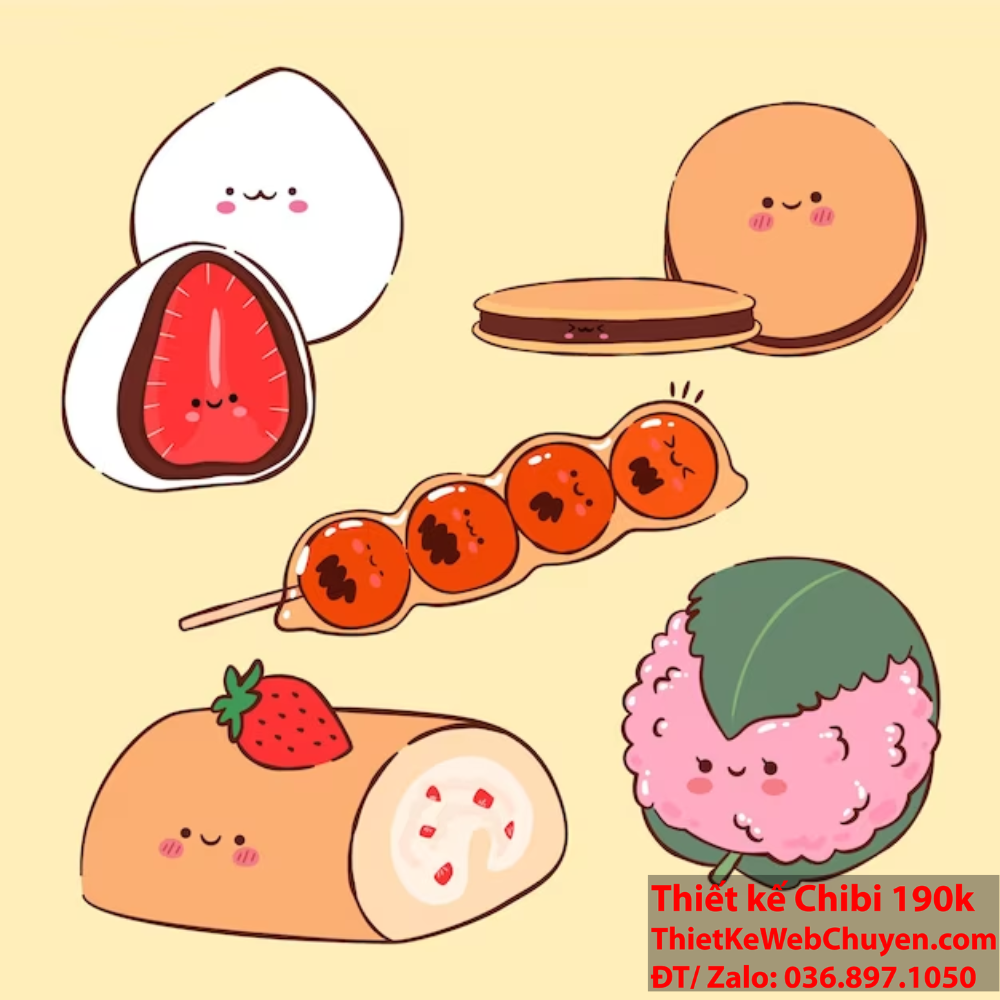 Sự Hấp Dẫn Của Đồ Ăn Chibi: Hương Vị Ngọt Ngào, Góc Nhìn Dễ Thương Hướng Dẫn Làm Đồ Ăn Chibi: Sự Sáng Tạo Trong Bếp