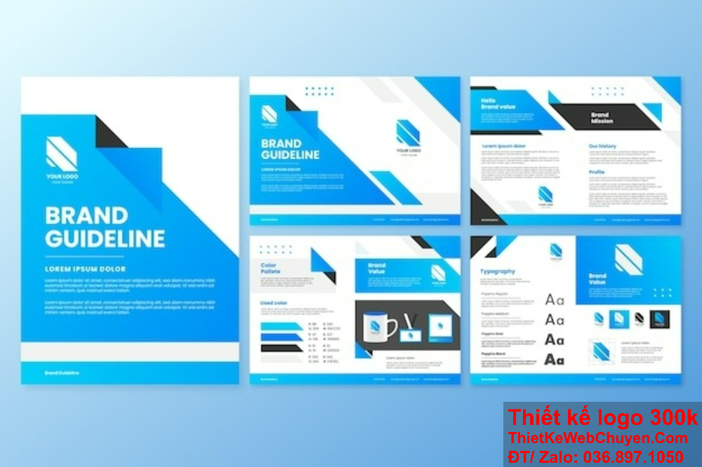 Font chữ viết tay có thể mang lại sự độc đáo cho thiết kế profile. Font chữ trong thiết kế profile nên có tính nhất quán.