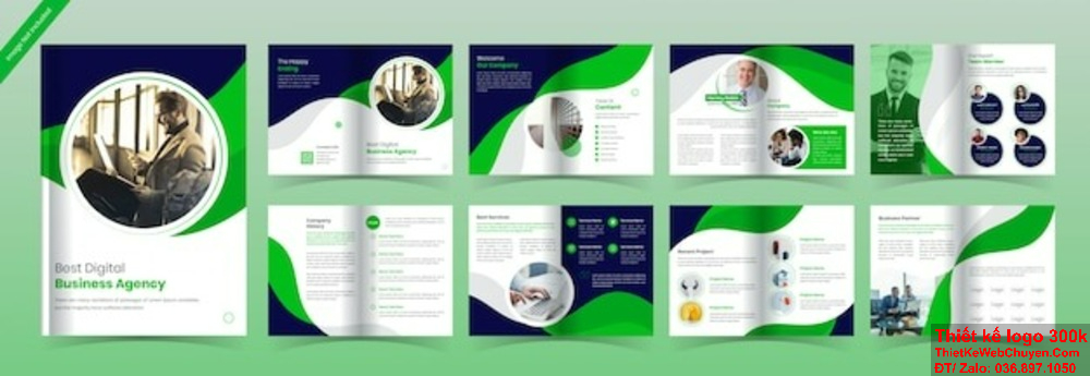 Font chữ trong thiết kế profile phải tương thích với phong cách thiết kế chung. Font chữ đơn giản và dễ đọc thường hiệu quả hơn trong thiết kế profile.