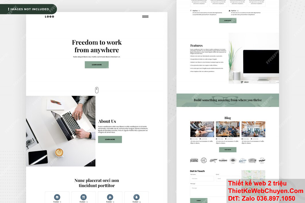 Làm web responsive là gì? Đây là việc tạo ra một trang web có thể tương thích và hiển thị đẹp trên mọi thiết bị và kích thước màn hình.