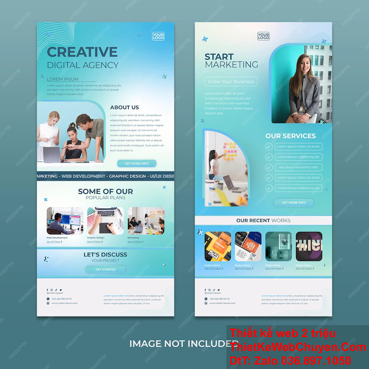 Trang web giúp doanh nghiệp thúc đẩy tương tác và giao tiếp với khách hàng một cách nhanh chóng và hiệu quả hơn qua các biểu mẫu liên hệ và trang web.