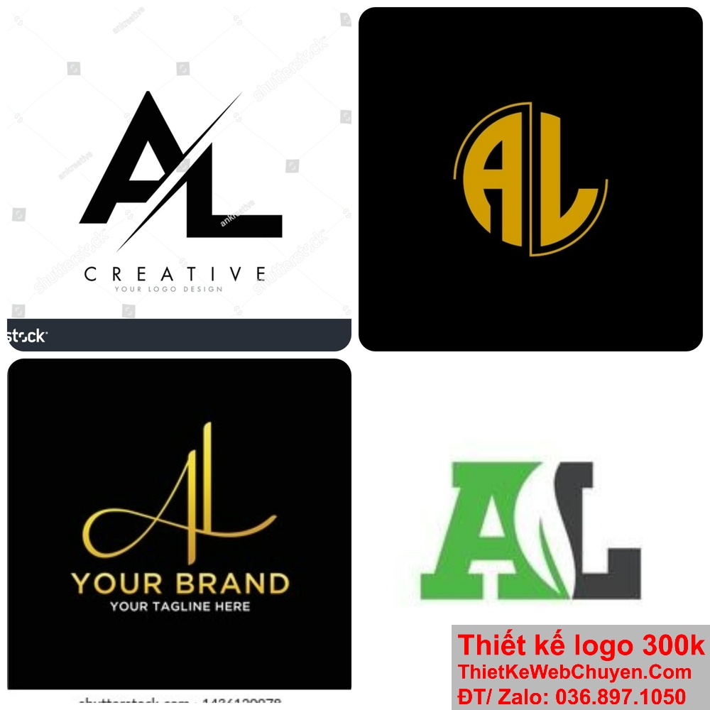 Thiết kế Logo AL rất linh hoạt và đa dụng. Logo AL mang lại cảm giác thân thiện và gần gũi.