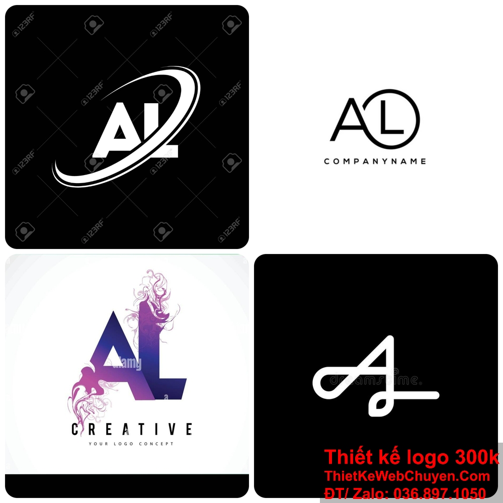 Sự tối giản trong Logo AL tạo nên vẻ đẹp tinh tế. Logo AL được thiết kế với tính thẩm mỹ cao.