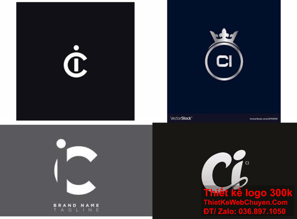 Thiết kế logo CI chuyên nghiệp cho thương hiệu của bạn. Mẫu logo CI độc đáo và sáng tạo.
