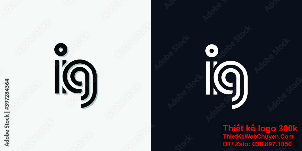 Thiết kế logo IG độc đáo là điểm nhấn quan trọng trong việc xây dựng và phát triển thương hiệu.