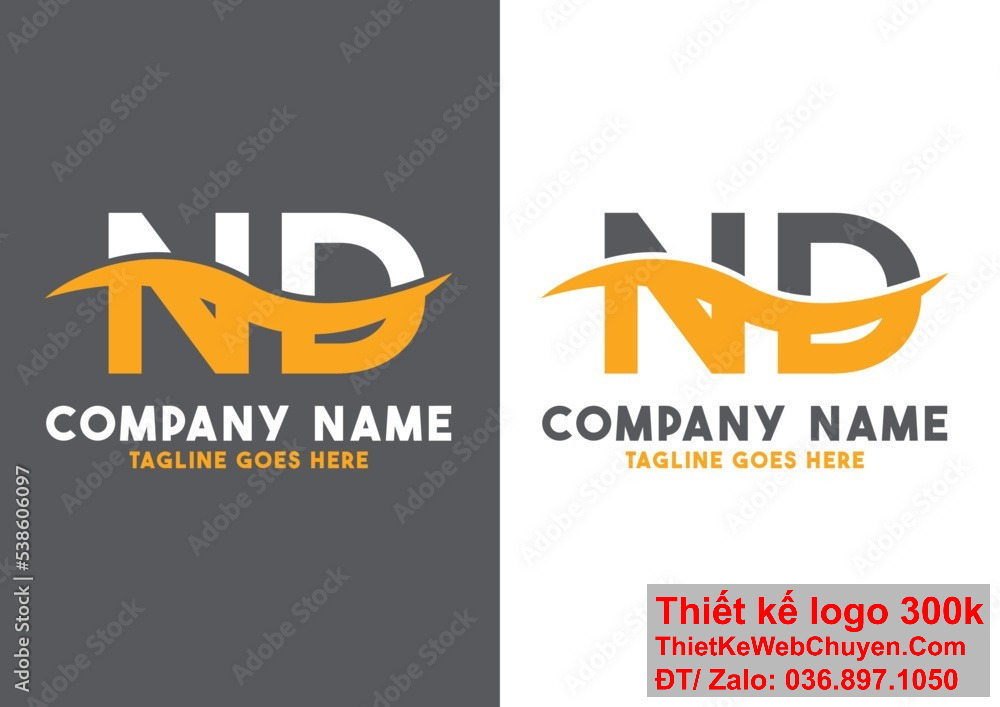 Logo ND – Đơn giản nhưng không kém phần tinh tế. Mỗi Logo ND đều là một tác phẩm nghệ thuật.