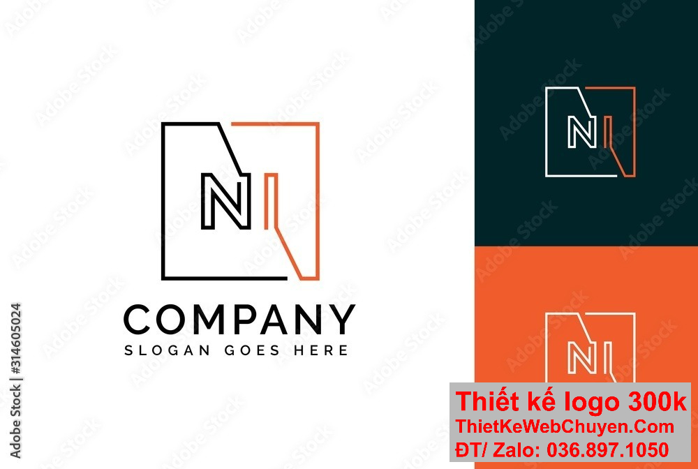 Logo NI nên có tính linh hoạt để thích ứng với nhiều nền tảng.
