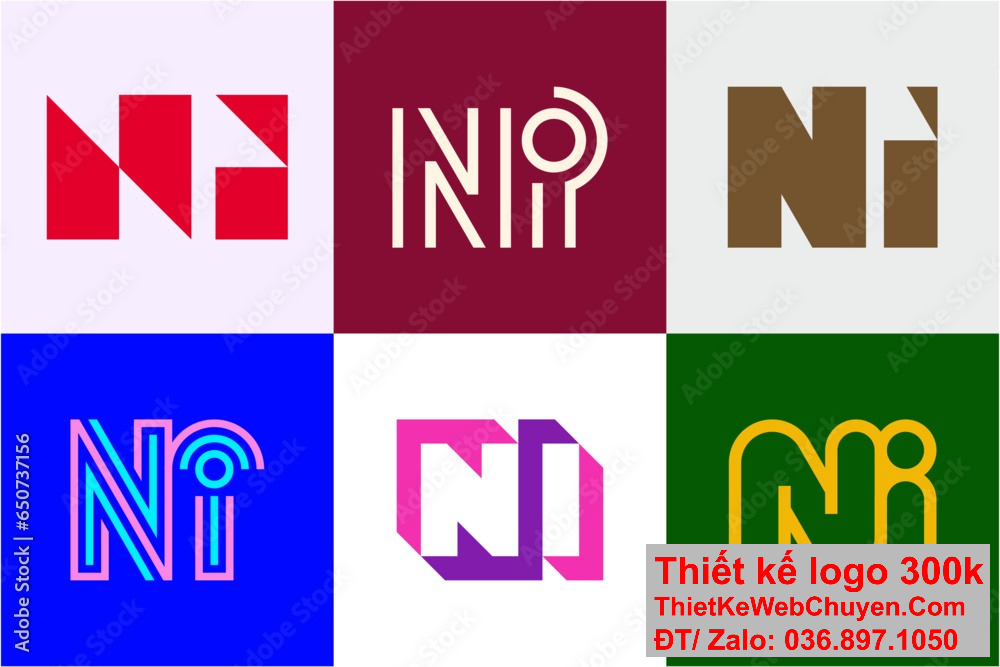 Phông chữ của Logo NI phải dễ đọc và phù hợp với thông điệp thương hiệu.