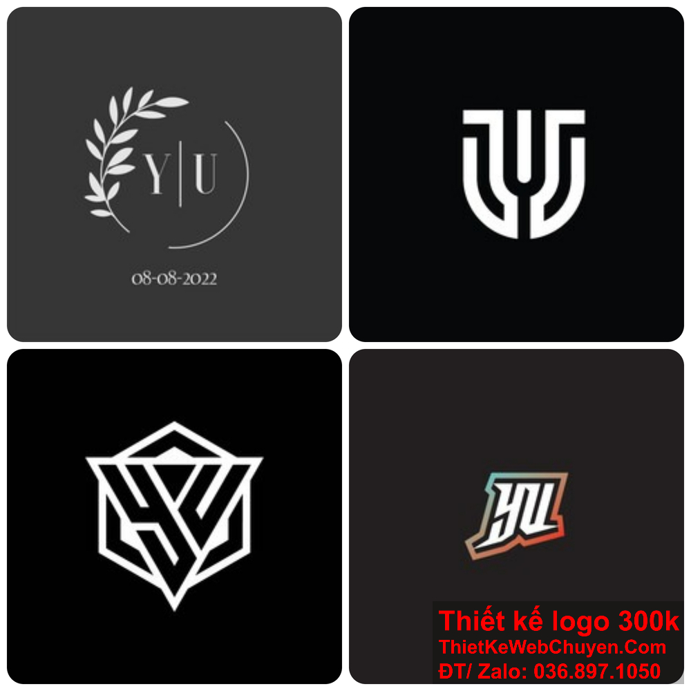 Sự sáng tạo trong Logo YU giúp thương hiệu nổi bật và dễ nhận biết. Logo YU là biểu tượng đại diện cho sự độc đáo và cá tính của thương hiệu.
