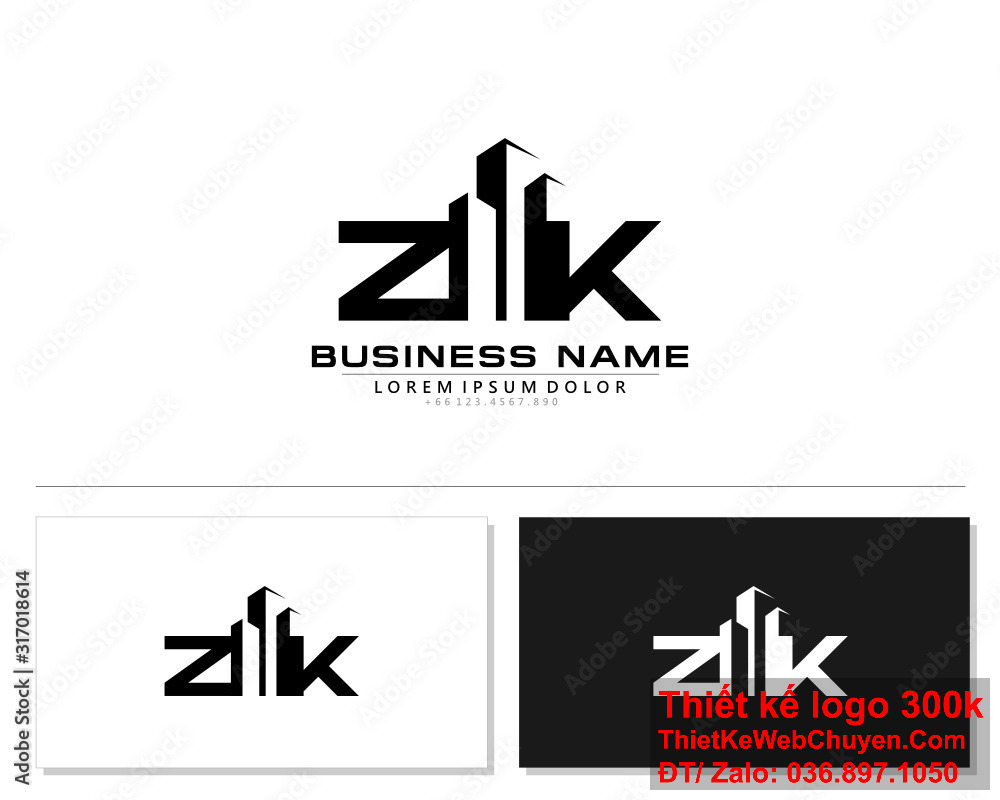 Logo ZK là biểu tượng đại diện cho thương hiệu của bạn trên mọi nền tảng truyền thông.