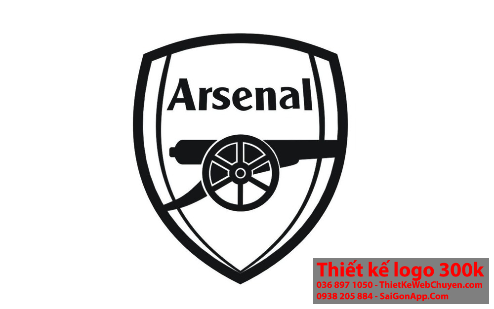 Logo Arsenal: Một sự kết hợp hoàn hảo giữa truyền thống và hiện đại. Logo Arsenal là biểu tượng thể hiện tinh thần chiến đấu và cam kết.