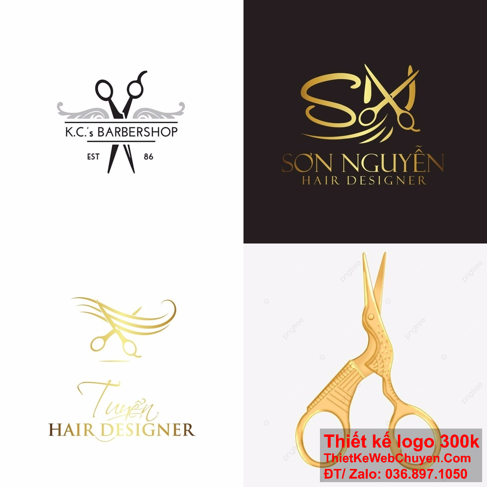 Logo cây kéo vàng thường được sử dụng trong các salon tóc, spa hoặc các cửa hàng làm đẹp để tạo dấu ấn riêng biệt. Logo cây kéo vàng có thể được thiết kế theo nhiều phong cách khác nhau, từ cổ điển đến hiện đại, phù hợp với nhu cầu của từng thương hiệu.