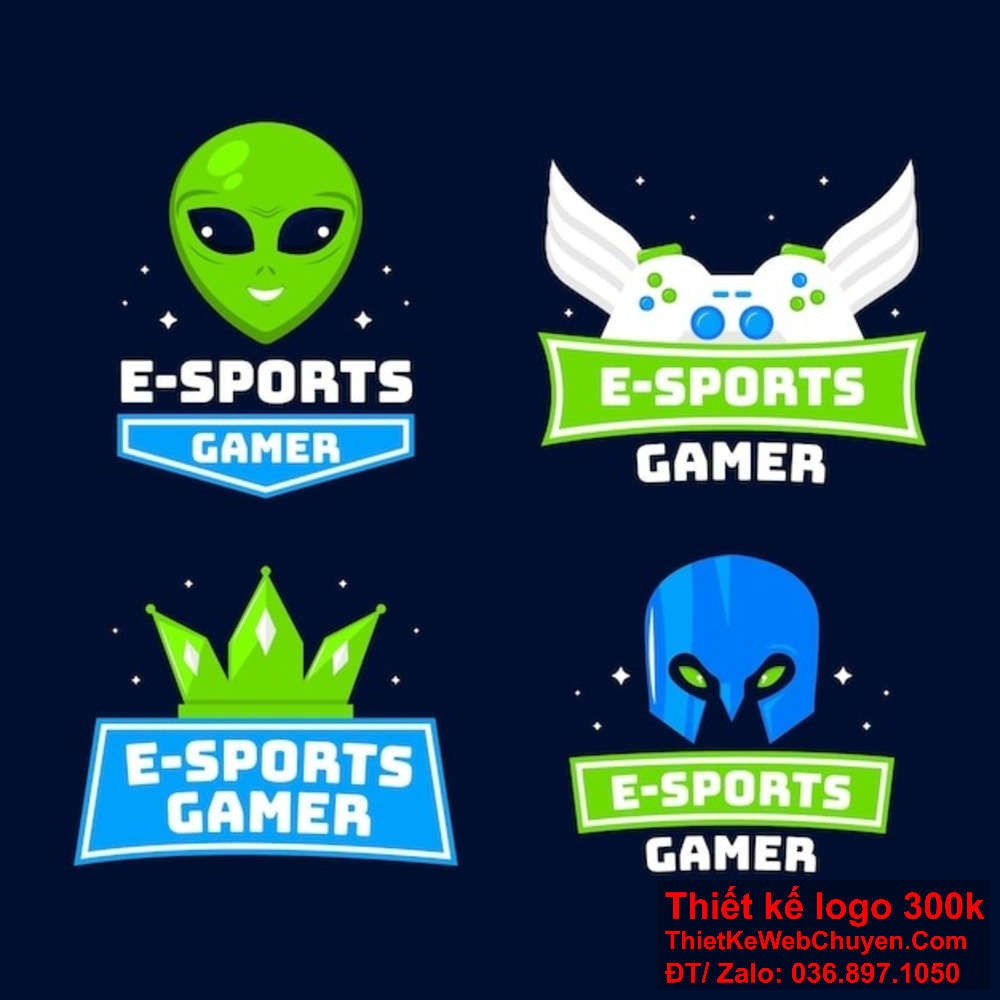 Logo đẹp game là điểm nhấn quan trọng trong việc tạo ra sự ấn tượng và thu hút người chơi.