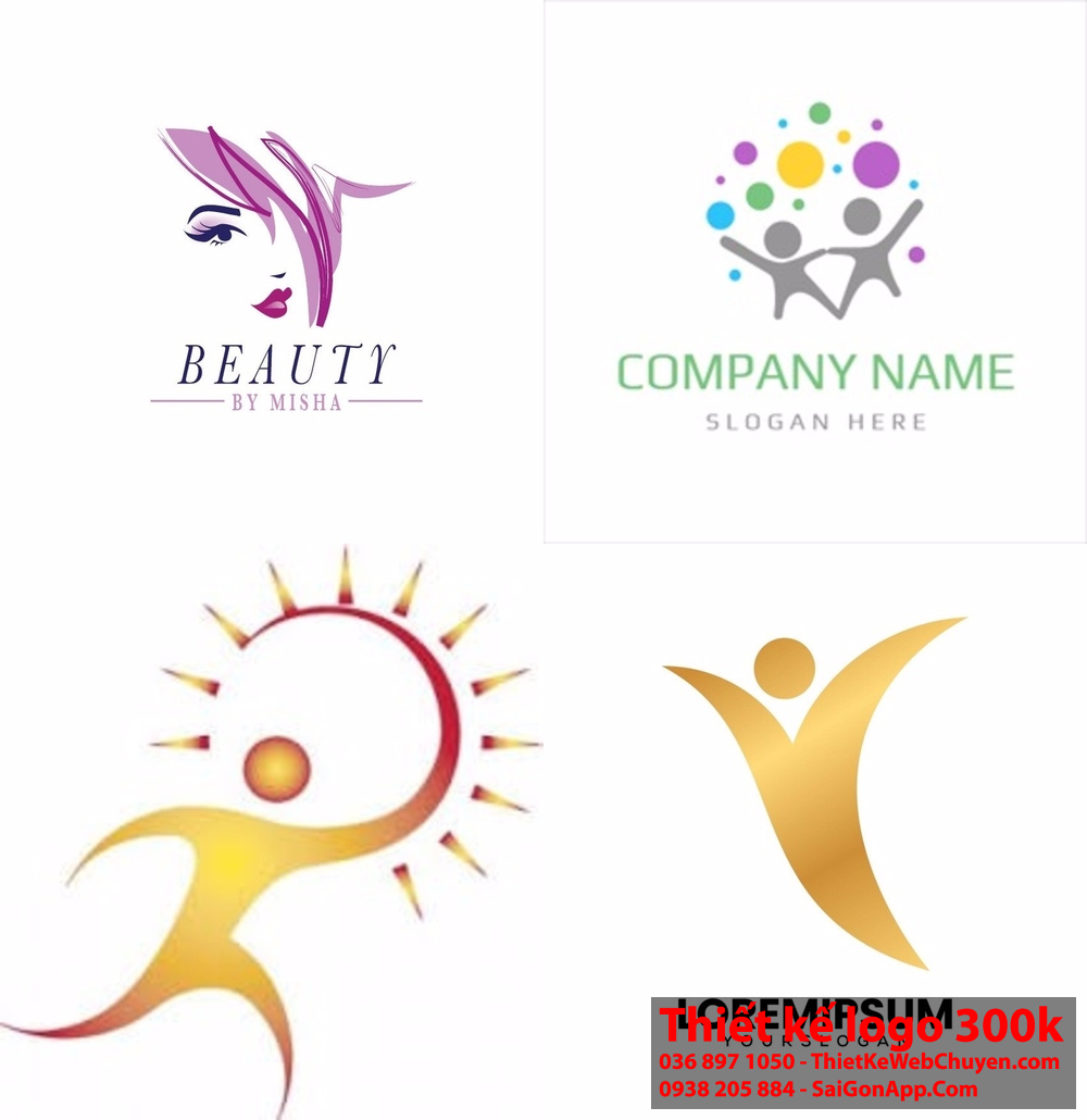 Thiết kế logo hình người có thể làm nổi bật tính nhân văn và sự gần gũi của một thương hiệu. Ý tưởng cho logo hình người thường phản ánh giá trị và tôn trọng con người trong kinh doanh.