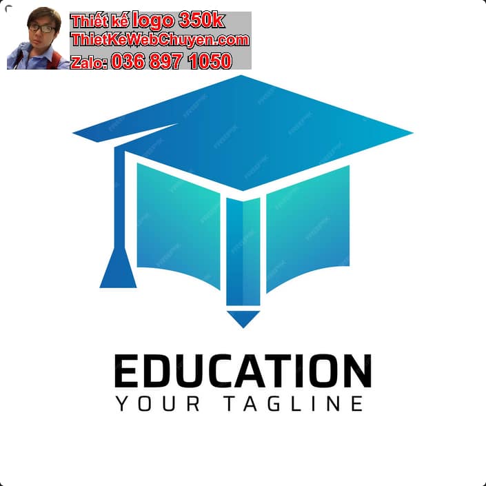 Thiết kế logo online lớp học