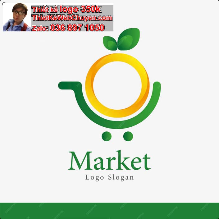 Thiết kế logo online siêu thị