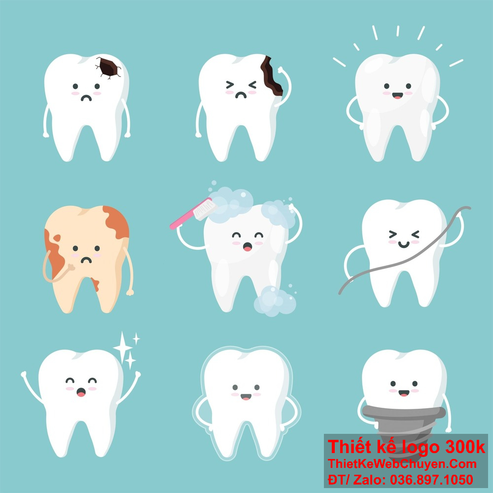 Logo răng là một phần quan trọng trong việc xây dựng hình ảnh thương hiệu của các phòng khám nha khoa. Logo răng thường được thiết kế để thể hiện sự chuyên nghiệp và cam kết với sức khỏe răng miệng.