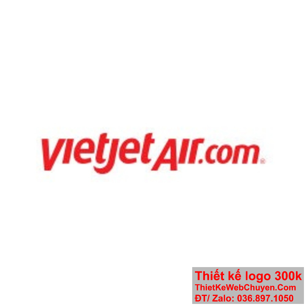 Logo Vietjet xuất hiện trên mọi chuyến bay của hãng. Logo Vietjet được thiết kế để gây ấn tượng mạnh mẽ.
