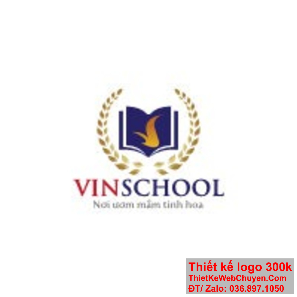 Logo Vinschool là biểu tượng của sự phát triển toàn diện trong giáo dục, bao gồm cả mặt trí tuệ và đạo đức.
