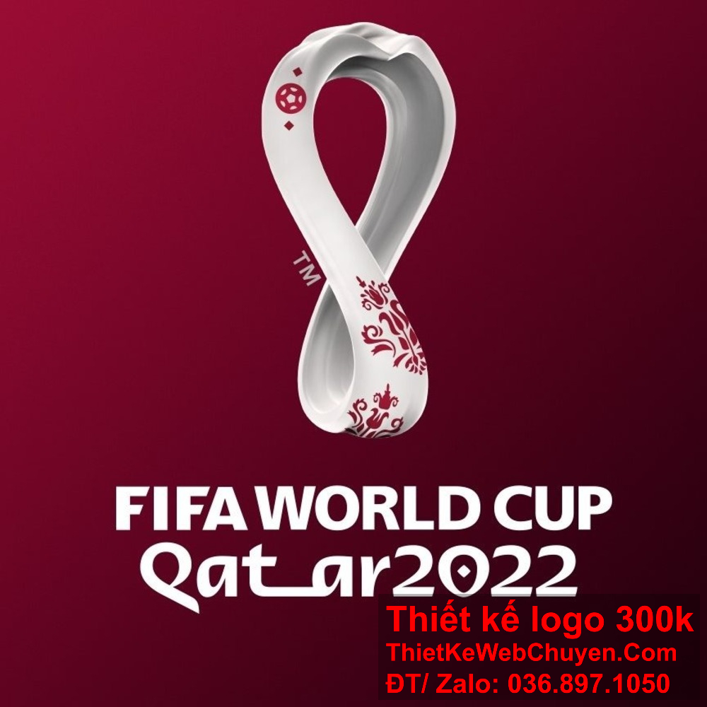 Logo World Cup 2022 giúp nhận diện sự kiện lớn nhất trong làng bóng đá mỗi 4 năm một lần.